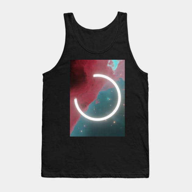 Light Ring Lost in a Nebula Tank Top by Walford-Designs